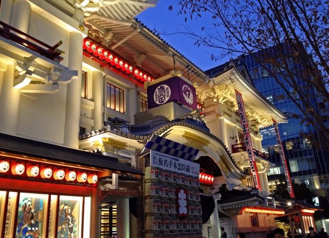東京散歩。～初歌舞伎編～