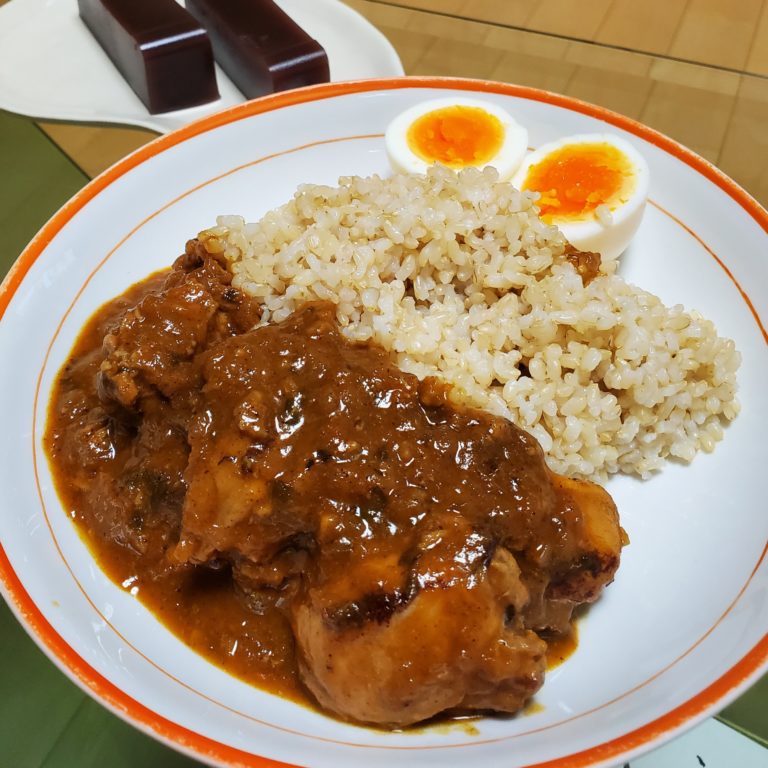 【男の手料理】ヘルシーチキンカレー。